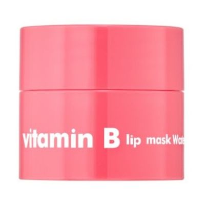 Tha Face Shop Vitamin B Overnight Lip Balm Mask | Watermelon Extract & Hyaluronic Acid | Soft Lips