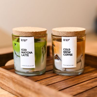Rad Living Iced Matcha Latte - Sweet Vanilla Scented