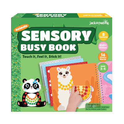 Sensory Busy Book - Animals - Art & Craft Kit