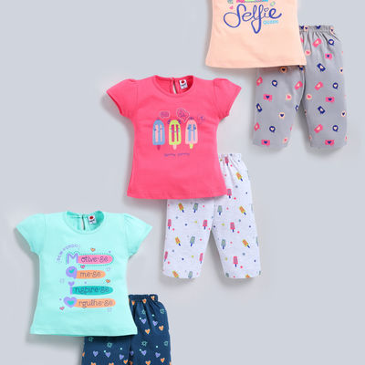Baby Girls Casual Top & Capri | Assorted | 12 - 18 Months