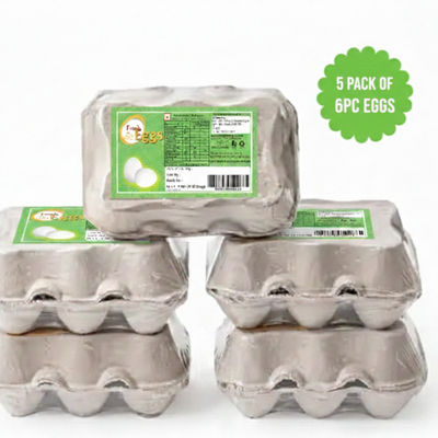 Fresh White Eggs 30pc Combo
