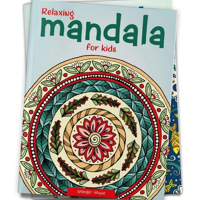 Relaxing Mandala For Kids : Coloring Book To Improve Concentration And Relaxation