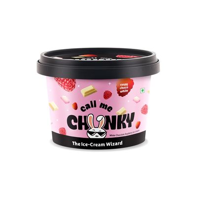 Raspy Choco White Ice Cream