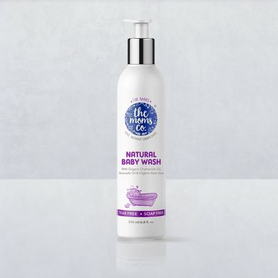 The Moms Co Tear - Free Natural Baby Body Wash For Kids | 0+ months