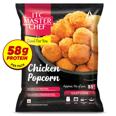ITC Master Chef Chicken Popcorn | Source of Protein | No Added Preservatives | 55 pieces