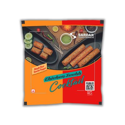 Sardar Chicken Seekh Cocktail | Ready To Cook