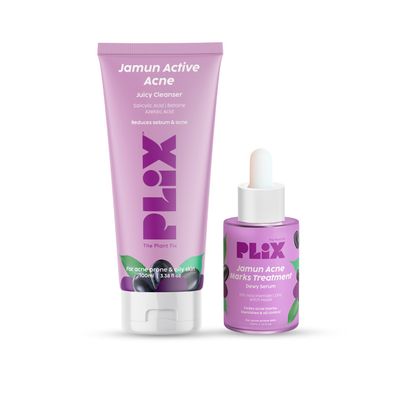 Jamun Face Wash and Acne Marks Serum Combo For Acne spots & Oil Control
