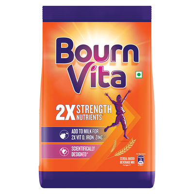 Bournvita Chocolate | Cereal Based Drink Mix Pouch