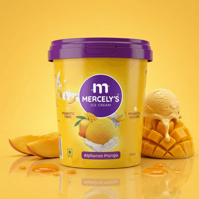 Mercely's Alphonso Mango Family Pack Ice Cream Tub