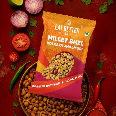 Millet Bhel Kolkata Jhalmuri