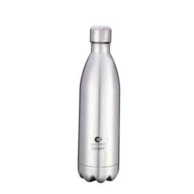 Vacbott Vacuum Bottle | 1 L | Double Walled | Silver