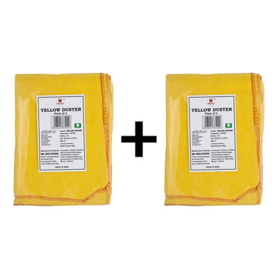 Yellow Duster (Pack Of 3) Combo