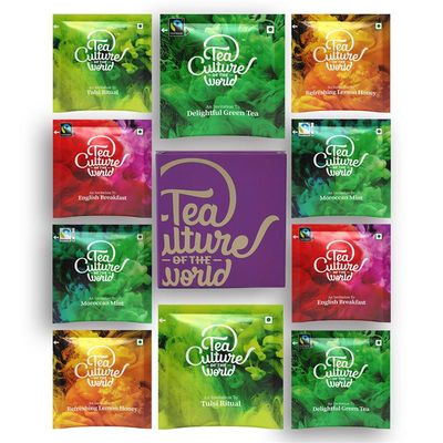 Assorted Flavoured Green Tea Bags