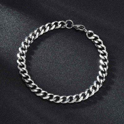 Men's InterLlink Bracelet Silver Regular