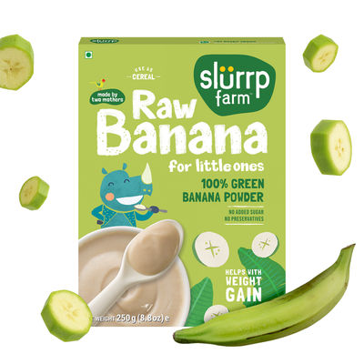 Nendran Raw Banana Powder from Kerala | Food for Little Ones with No Sugar