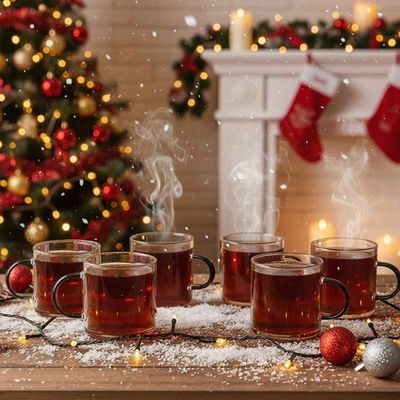 Tucson High Borosilicate Mug 130 ml - Set Of 6 pcs