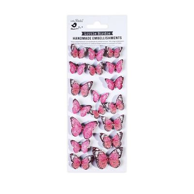 Handmade Stickers Beautiful Butterflies Pbci Lb