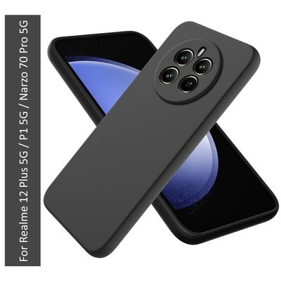 Realme 12 Plus 5G / Realme P1 5G / Narzo 70 Pro 5G Back Cover - Soft Silicone Case