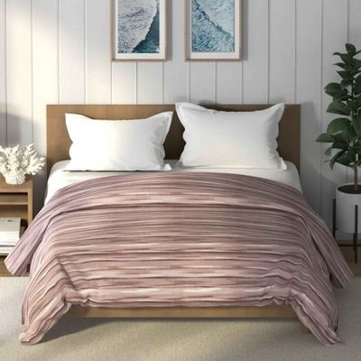 Nautica Super Soft 100% Cotton Fabric Comforter for All Weather, Double Size, Abstract | Peachpower