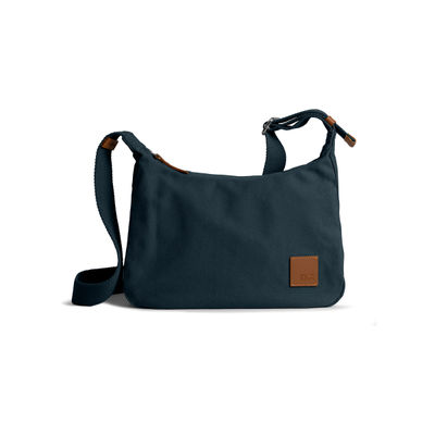 March Crossbody Sling Bag| Slip pocket & External Back Pocket| Blue