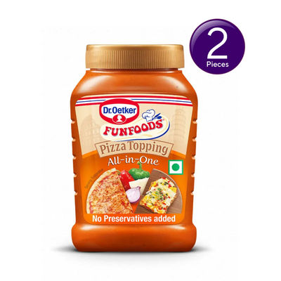 Dr. Oetker FunFoods Pizza Topping All-in-One Sauce Combo