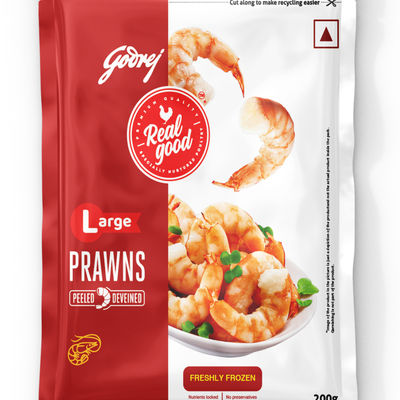 Large Prawns Peeled & Deveined (Freshly Frozen)