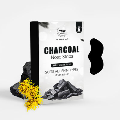 Charcoal Nose Strips For Blackheads And Whiteheads | With Witch Hazel