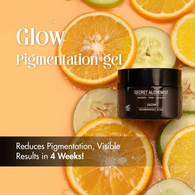Glow Face Gel for Pigementation & Even Skin Tone with Vitamin C & Cucumber