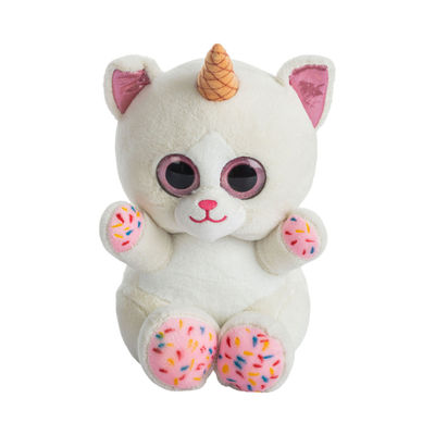Dimpy Stuff Big Eye Unicorn 23Cm Off White