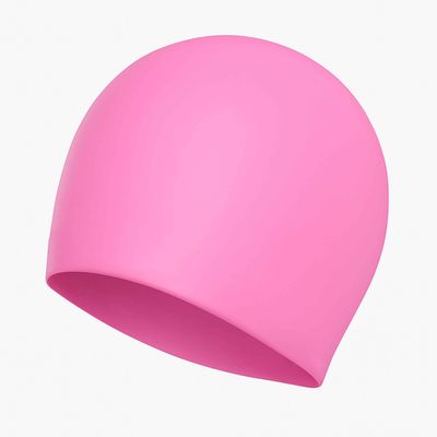 Stretchable Silicone Swimming Cap, Anti-Slip Waterproof Swim Cap