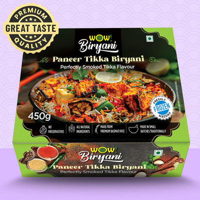 Wow! Paneer Tikka Biryani
