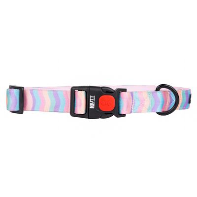 Marshmallow Rainbow Pet Collar L