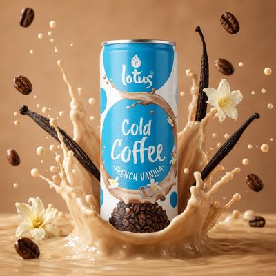 Lotus French Vanilla Cold Coffee | Creamy & Smooth
