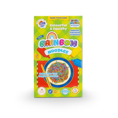 DIY Science Rainbow Noodles Aqua Squish Kit