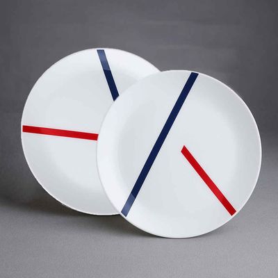 Te Amo Snack Plate Set | Animal Bone Ash Free Porcelain
