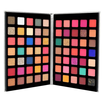 70 Multi|Color Eyeshadow Palette Shimmer & Glitter Shades | Easy to Blend | 70 Color