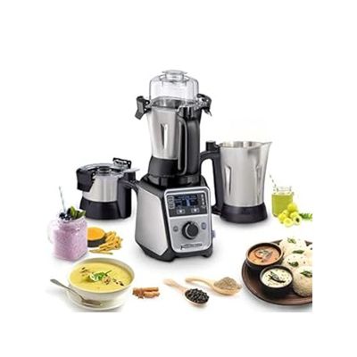 Professional Juicer Mixer Grinder 58770 - IN | 1400W | 3 Jars - Black