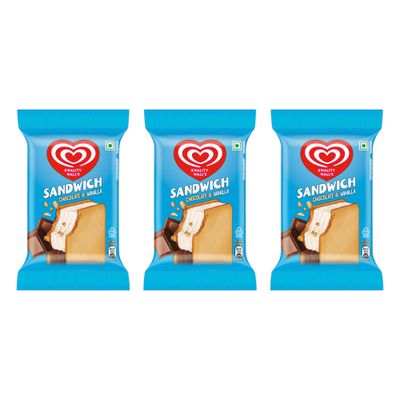 Chocolate & Vanilla Ice Cream Sandwich Combo