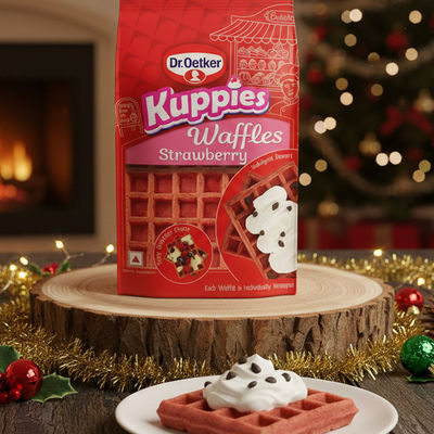 Dr. Oetker Kuppies Strawberry Waffle