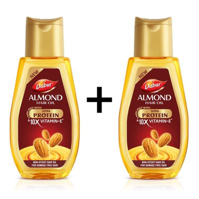 Dabur Almond Hair Oil Combo
