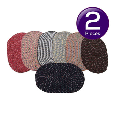 Oval Floor Mat (Colour May Vary) Combo