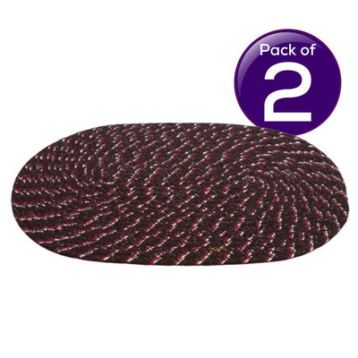 Elegant Weavers Oval Floor Mat | Assorted 1 pc Combo
