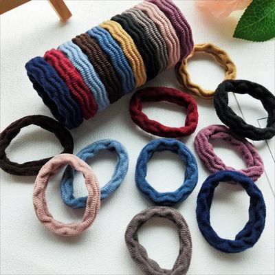 Seamless Elastic Multicolor 20 Pcs Hair Ties