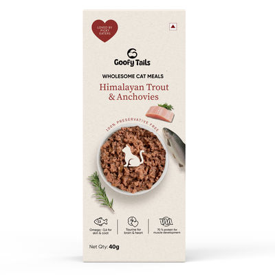 Himalayan Trout and Anchovies Preservative Free Fresh Wet Cat Food
