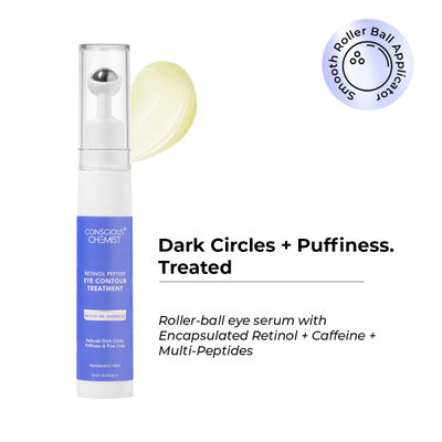 Retinol Peptide Under Eye Cream (Serum) For Dark Circles & Puffines