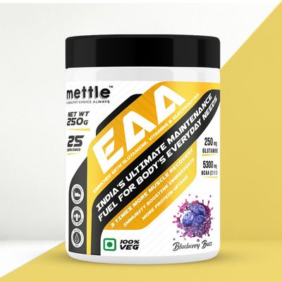 Getmymettle Eaa With Glutamine Vitamins & Electrolytes (Blueberry)