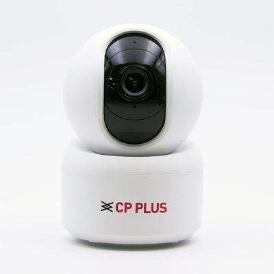 CP-E35A 3 MP Full HD Smart Wi-fi CCTV Camera | 360Degree Pan & Tilt | View & Talk | Motion Alert | Night Vision | SD Card (Up to 128 GB) | Alexa & OK Google | 2-Way Talk | IR Distance 10Mtr - White