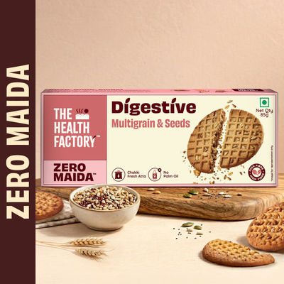 Zero Maida Digestive Biscuits- Multigrain & Seeds