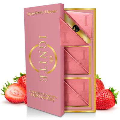 Ignite Strawberry Chocolate Bar for Couples