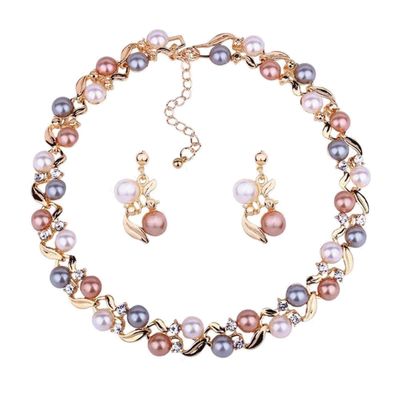 Latest Pearl Design Necklace Jewellery Set for Women | 11866s
